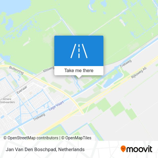 Jan Van Den Boschpad map