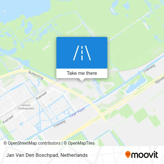 Jan Van Den Boschpad map