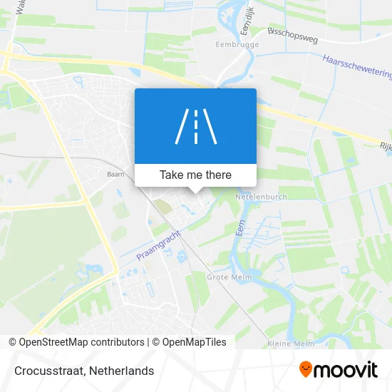 Crocusstraat map