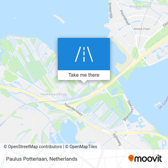 Paulus Potterlaan map