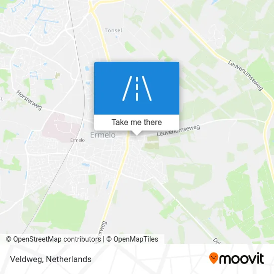 Veldweg map