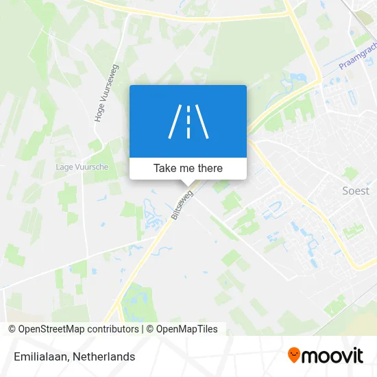 Emilialaan map
