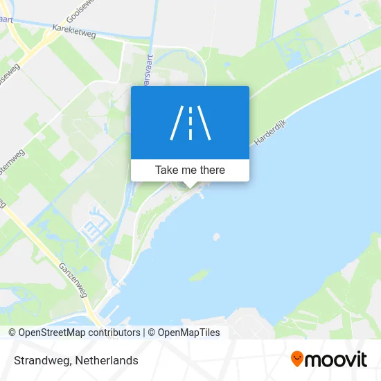 Strandweg map
