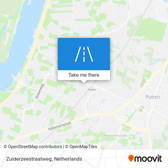 Zuiderzeestraatweg map