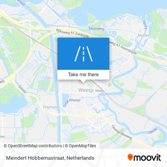 Meindert Hobbemastraat Karte