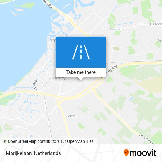 Marijkelaan map