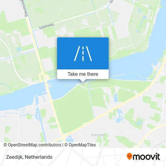 Zeedijk map