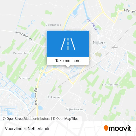 Vuurvlinder map