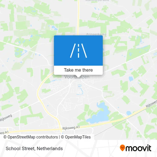 Schoolstraat map