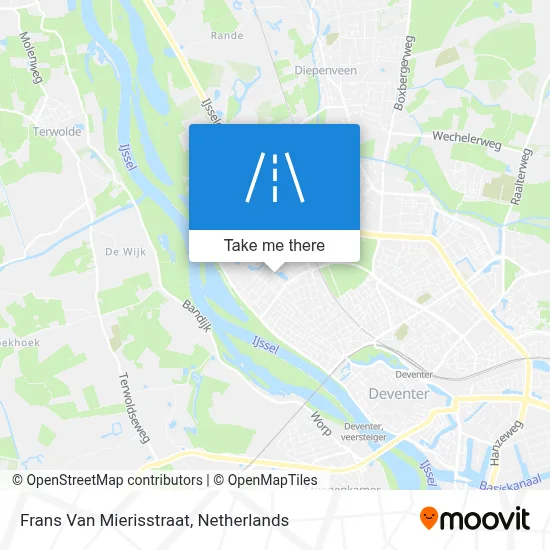 Frans Van Mierisstraat map