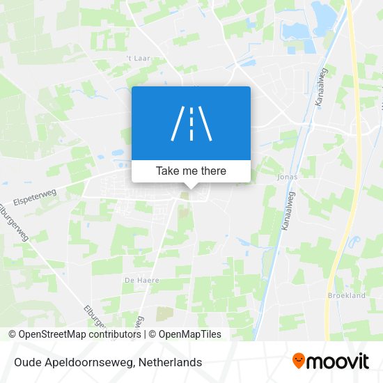 Oude Apeldoornseweg map