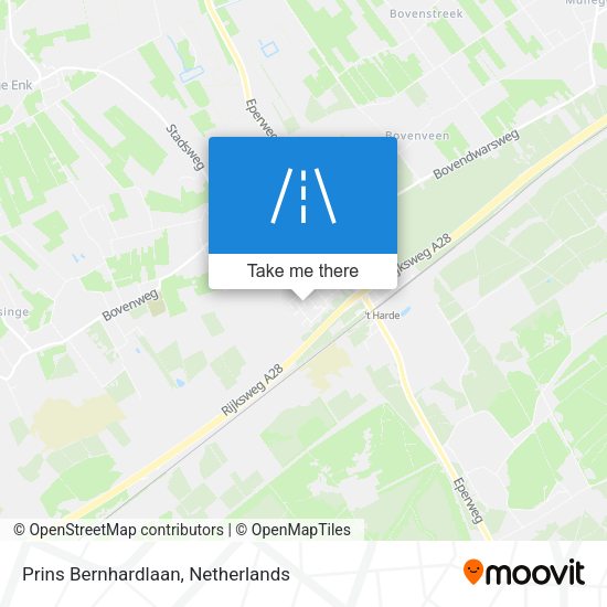 Prins Bernhardlaan map
