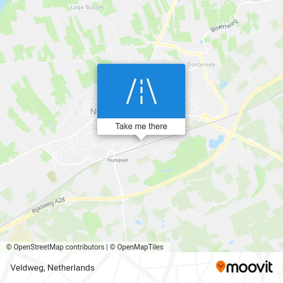 Veldweg map