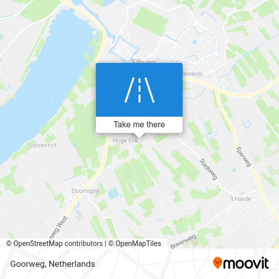 Goorweg map