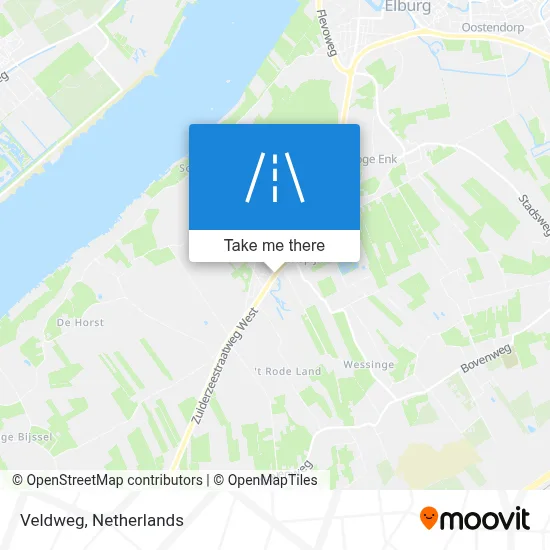 Veldweg map