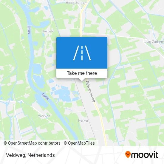 Veldweg map
