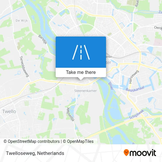 Twelloseweg map