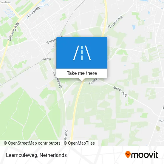 Leemculeweg map