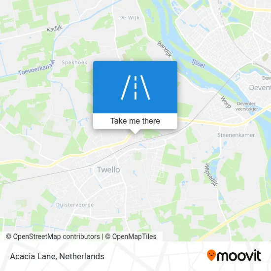 Acacialaan map