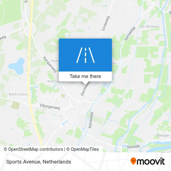 Sportlaan map