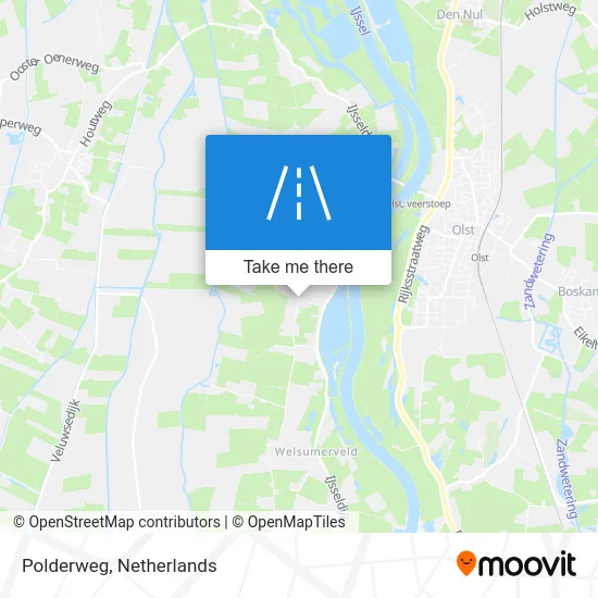 Polderweg map