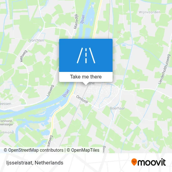 Ijsselstraat map
