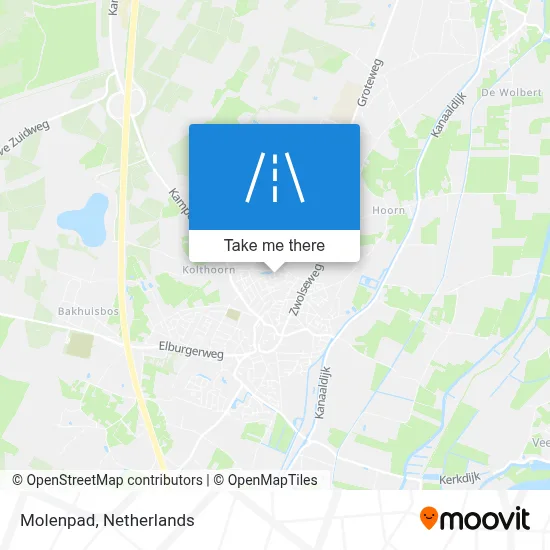Molenpad map