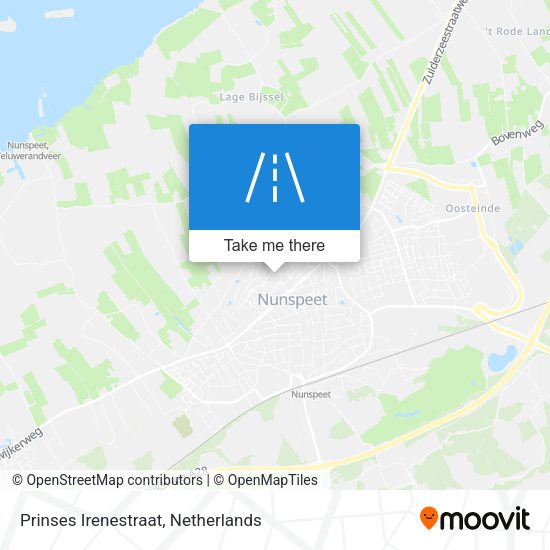 Prinses Irenestraat map