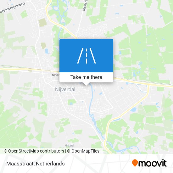 Maasstraat Karte
