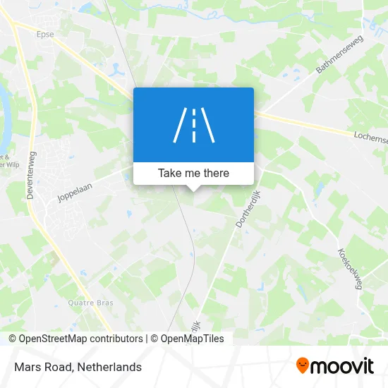 Marsweg map