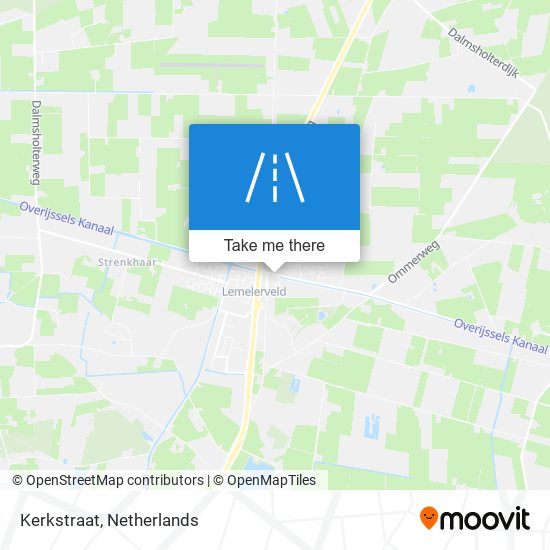 Kerkstraat map