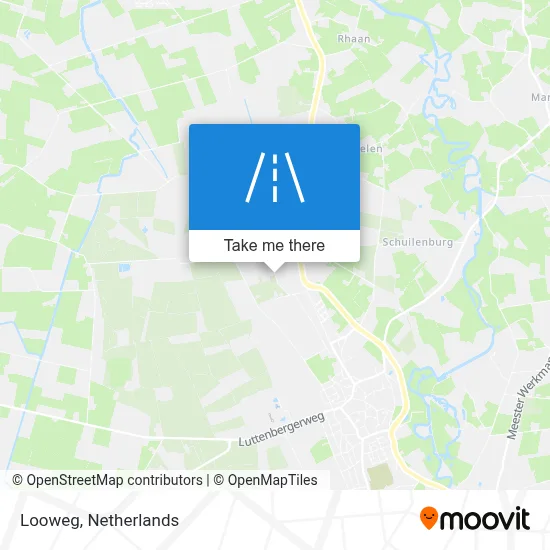 Looweg map