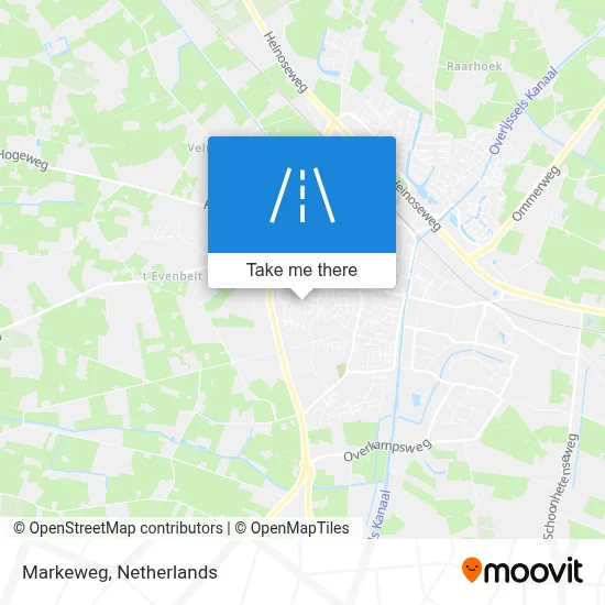 Markeweg map