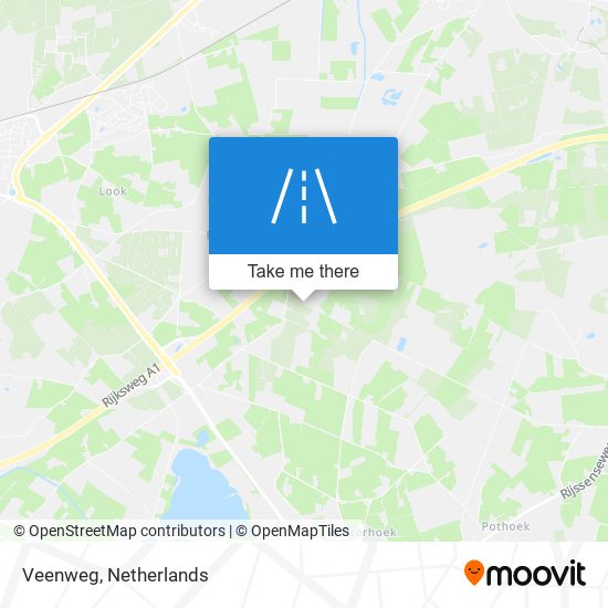 Veenweg map