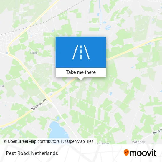 Veenweg map