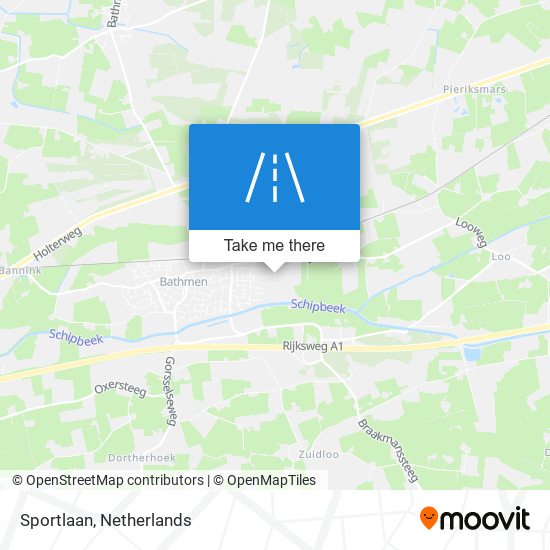 Sportlaan map