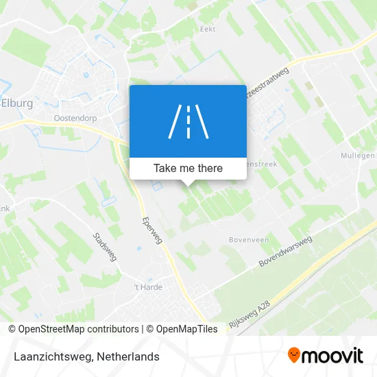 Laanzichtsweg map