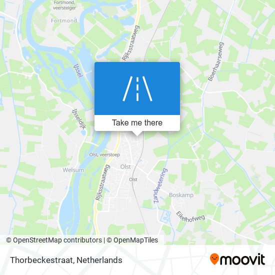 Thorbeckestraat map