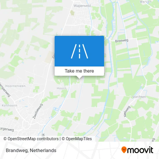 Brandweg map