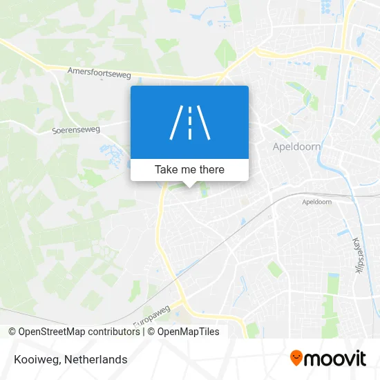 Kooiweg map