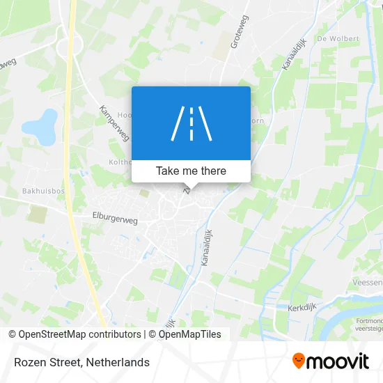 Rozenstraat map