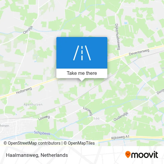 Haalmansweg map