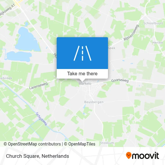 Kerkplein map
