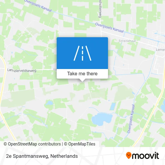 2e Spantmansweg map