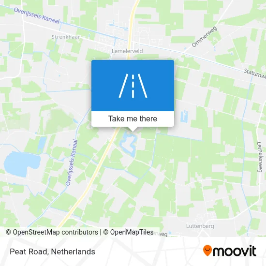 Veenweg map
