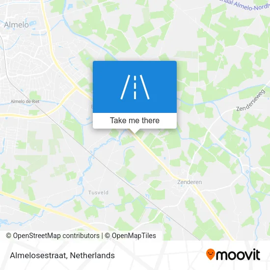 Almelosestraat map