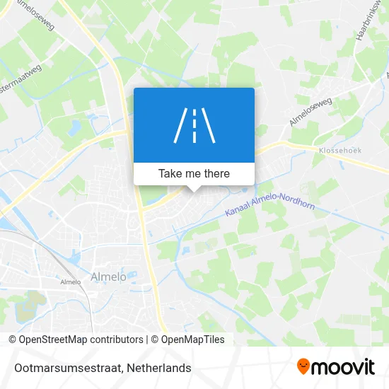 Ootmarsumsestraat map