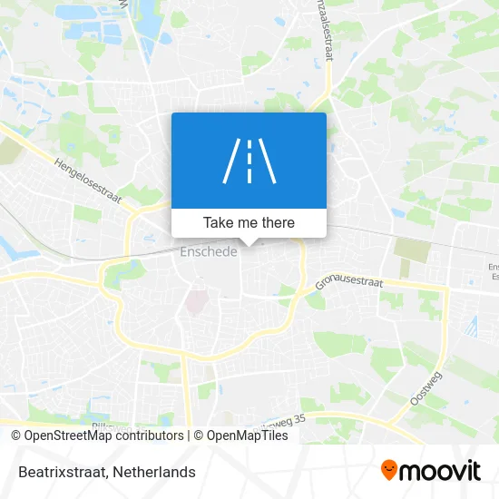 Beatrixstraat map