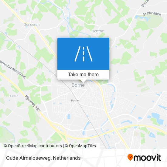 Oude Almeloseweg map