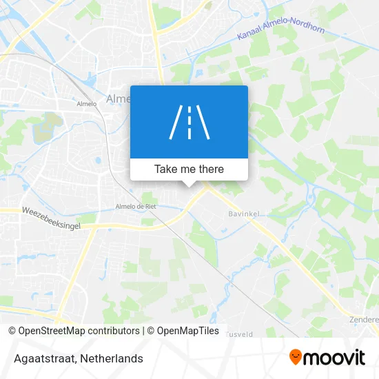 Agaatstraat map